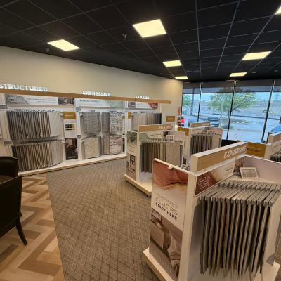 room by room carpet display